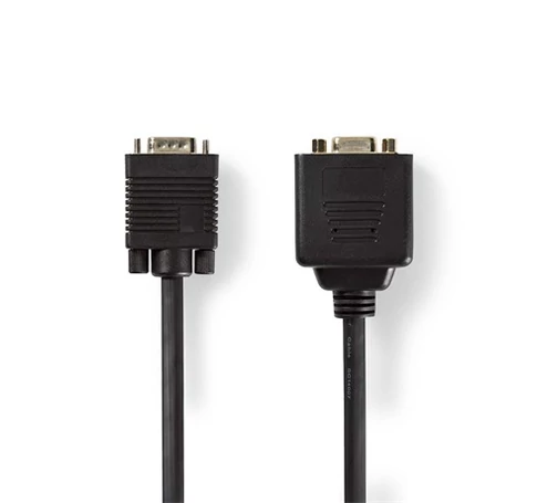 Nedis CCGP59120BK02 VGA KÁBEL 0,2 M