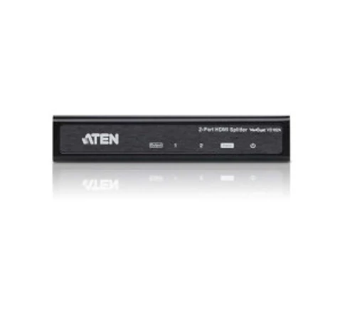 2-Port 4K HDMI Elosztó Fekete