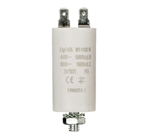 Kondenzátor 450V + Earth 2.5uf / 450 v + Aarde