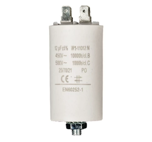 Kondenzátor 450V + Earth 12.0uf / 450 v + Aarde
