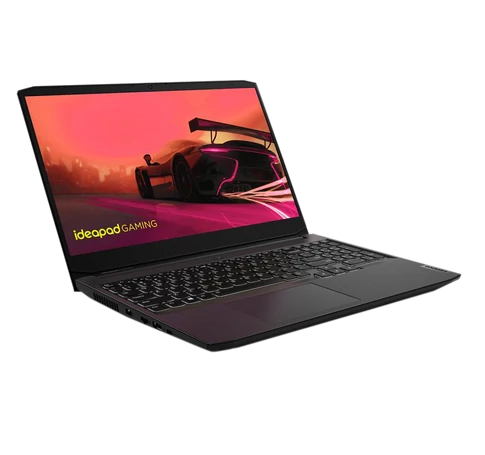 Lenovo IdeaPad Gaming 3 Laptop 39.6 cm (15.6") Full HD AMD Ryzen™ 5 5500H 16 GB DDR4-SDRAM 512 GB SSD NVIDIA GeForce RTX 2050 Wi-Fi 5 (802.11ac) Windows 11 Home Black