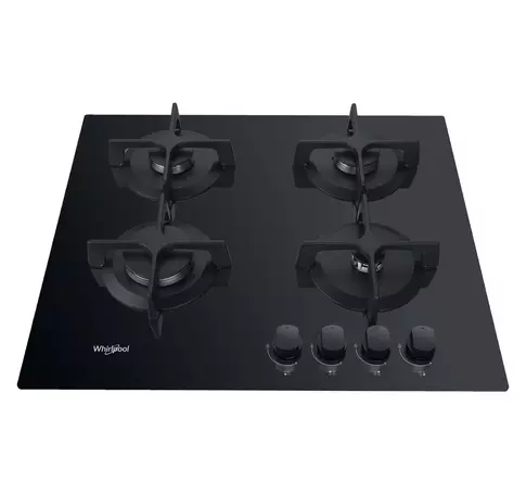 Whirlpool AKT 616/NB hob Black Built-in 60 cm Gas 4 zone(s)