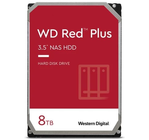 WESTERN DIGITAL 3.5" HDD SATA-III 8TB 5640rpm 256MB Cache, CAVIAR Red Plus