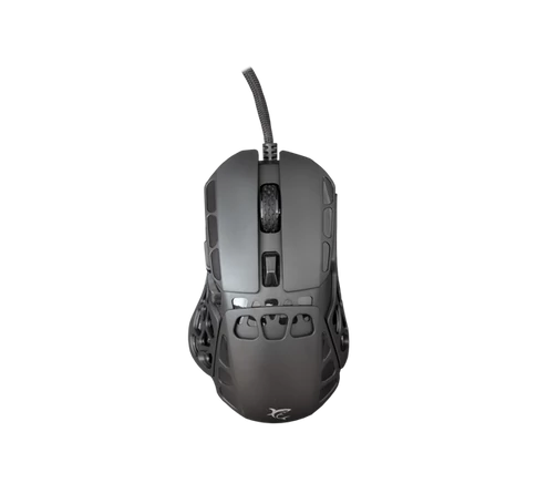 WHITE SHARK ECTOR-B GM-5016B RGB gamer egér, 12.200 dpi, 7 gombos fekete