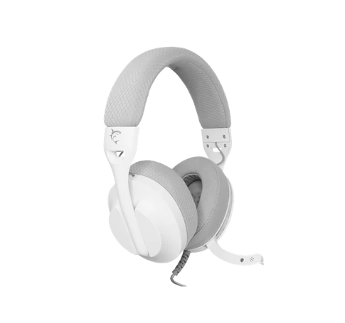 WHITE SHARK PARROT-W/G, GH-2440W/G, gamer fejhallgató, fehér/szürke