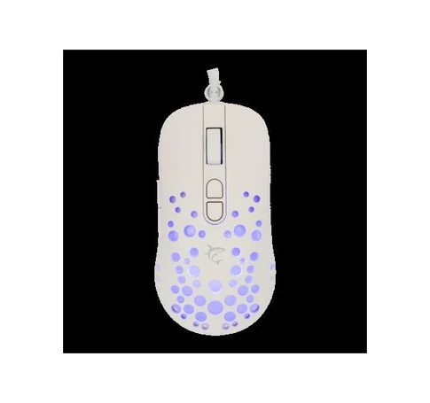 WHITE SHARK TRISTAN-W WS GM-9004W  7D / 12000 dpi fehér RGB gamer egér