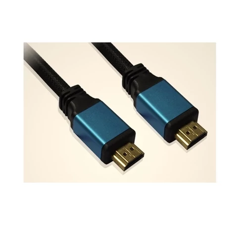 WIRETEK kábel HDMI Összekötő 2m, Male/Male, v2.0, Fém csatlakozó