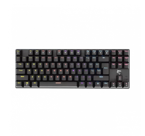 WHITE SHARK COMMANDOS mechanikus (red switch) gamer billentyűzet (magyar), fekete