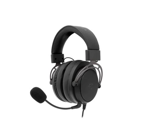 WHITE SHARK GORILLA-B/G, GH-2341-B/G gamer fejhallgató, fekete/ezüst, (3.5 Jack)