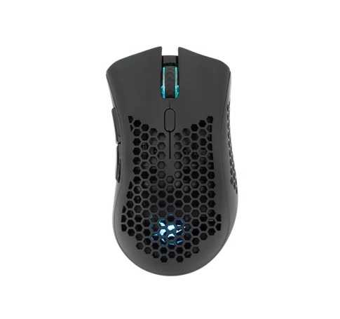 WHITE SHARK LIONEL-B, WGM-5012B vezeték nélküli gamer egér, fekete, 10000 dpi