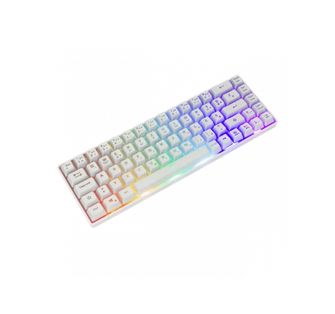 WHITE SHARK WS GK-2201W-HU RONIN-W fehér magyar!! membrán gamer billentyűzet