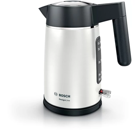 Bosch DesignLine electric kettle 1.7 L 2400 W Black, Silver