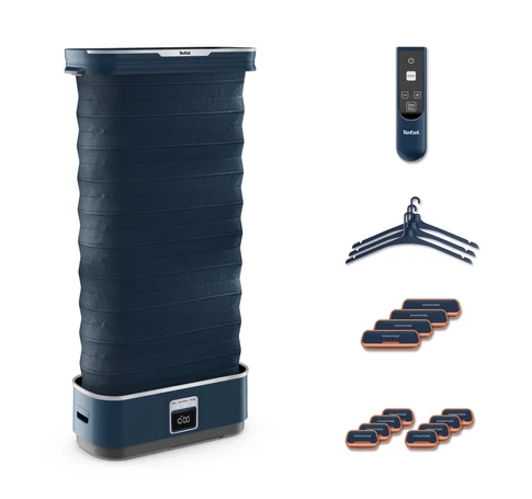 TEFAL CARE FOR YOU FIRST automatic steam cabinet YT2020 Navy blue