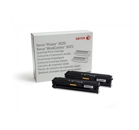 XEROX Phaser® 3020 / WorkCentre® 3025 Dual Pack 1.5K Print Cartridge