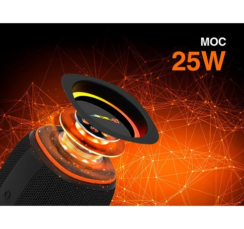 Tracer XtremeBeat Ultra TWS Portable Bluetooth Speaker Black 25 W