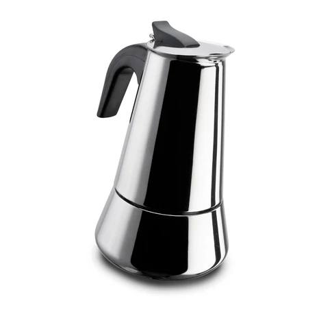 Ghidini Cipriano 1388 manual coffee maker Moka pot Black, Stainless steel