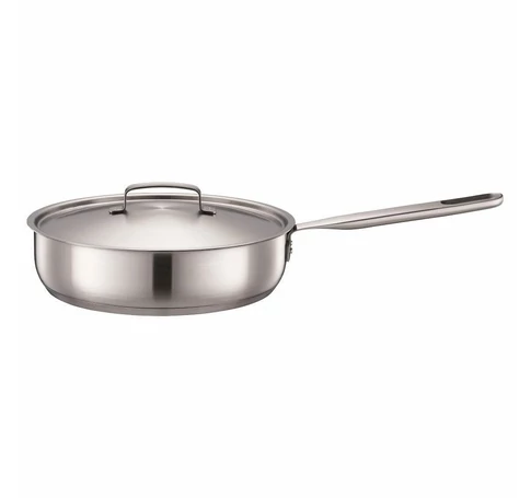 FS. CHEF'S FRYING PAN 26 CM WITH LID ALL STEEL