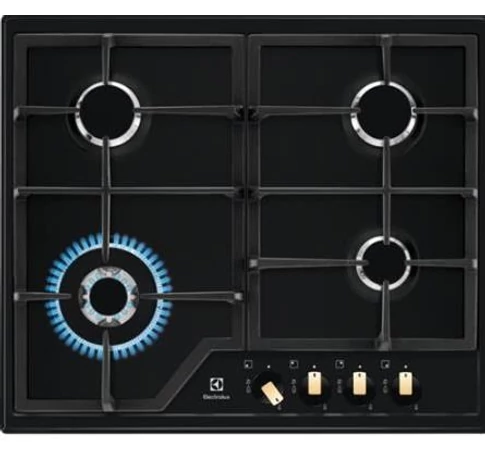 Electrolux EGS6436RK Black Built-in Gas 4 zone(s)