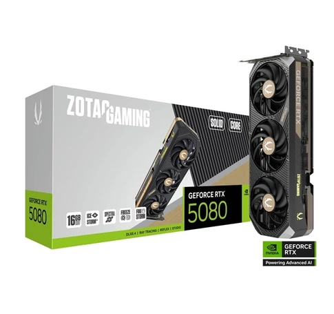 ZOTAC Videokártya PCI-Ex16x nVIDIA RTX 5080 SO CORE 16GB GDDR7