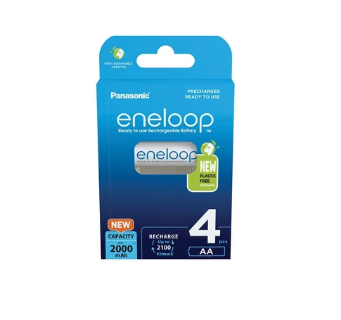 eneloop BK-3MCDE/4BE AA/ceruza 2000mAh Ni-MH akkumulátor 4db/csomag