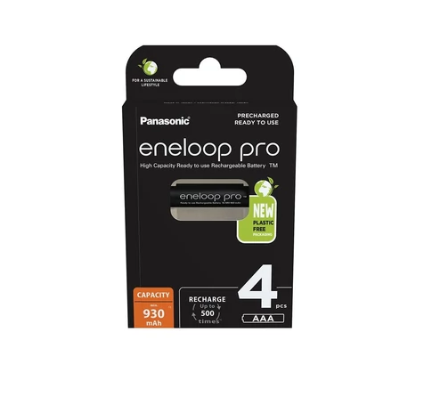 eneloop pro BK-4HCDE/4BE AAA/mikro 930mAh Ni-MH akkumulátor 4db/csomag