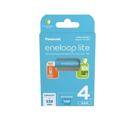 eneloop BK-4LCCE/4BE AAA/mikro 550mAh Ni-MH akkumulátor 4db/csomag