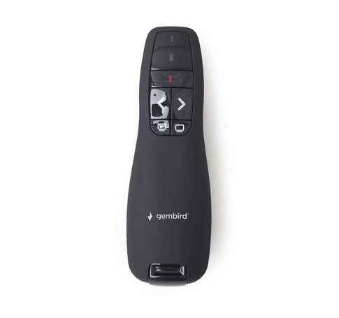 Gembird *Wireless presenter with laser pointer 660 nm 10 m Black