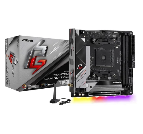 Asrock B550 Phantom Gaming-ITX/a Socket AM4 mini ITX AMD  B550