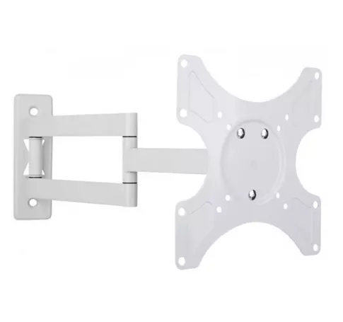 Wall mount for TV LCD/LED/PDP double arm 19-37'' 25 kg VESA white