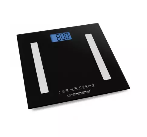 BATHROOM SCALE 8IN1 WITH BLUETOOTH B.FIT BLACK