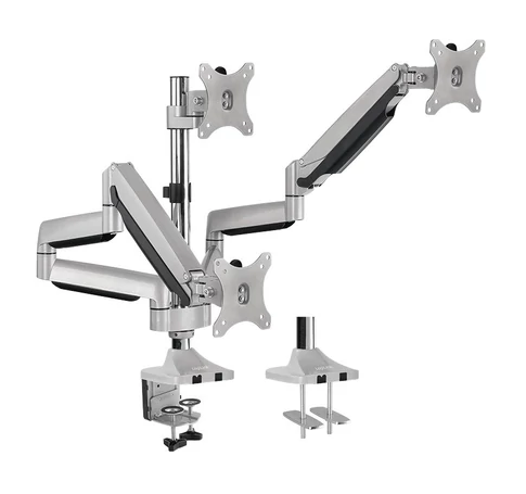 Triple alumium desk mount 13-27, max. 7kg