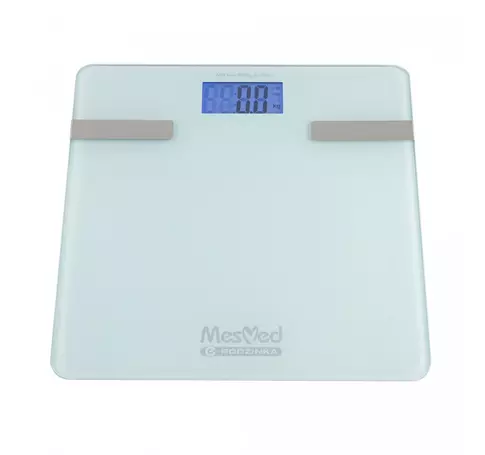 Bathroom scale MesMed MM-810 BLT Veje Biala