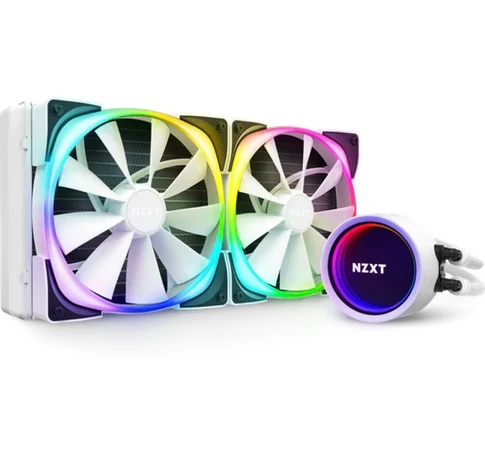 CPU Watercooling Kraken X63 280mm RGB white