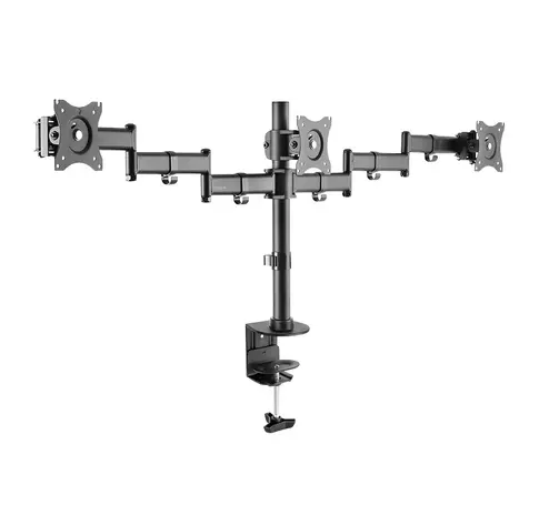 Triple monitor desk mount, 13-27 39; 3x8kg. ma