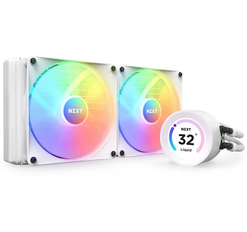 CPU Watercooling Kraken Elite 280 RGB LCD white