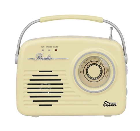 ELTRA Radio LUIZA RETRO SP-11 MP3 USB SD Vanill