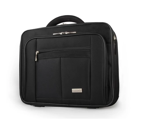 NATEC Boxer notebook case 39.6 cm (15.6") Briefcase Black