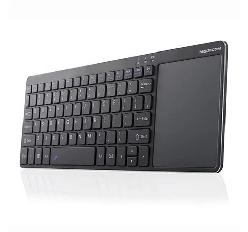 Modecom MC-TPK1 keyboard RF Wireless QWERTY English Black