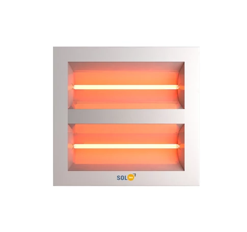 SolBee SBH 40 C halogén infrafűtés - fehér, 4000 W