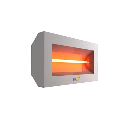 SolBee SBH 20 B halogén infrafűtés - fehér, 2000 W