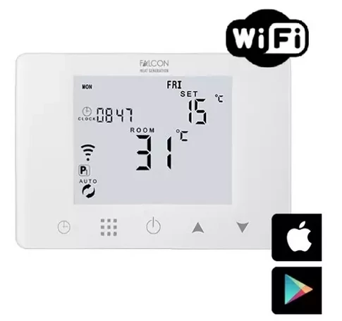 FALCON RF-WIFI Control programozható vezeték nélküli multizónás termosztát (CCB)