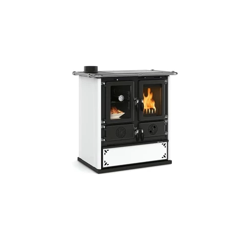 LaNordica Rosetta Sinistra 5.0 acél fatüzelésű sparhert (fehér) - 7,9 kW