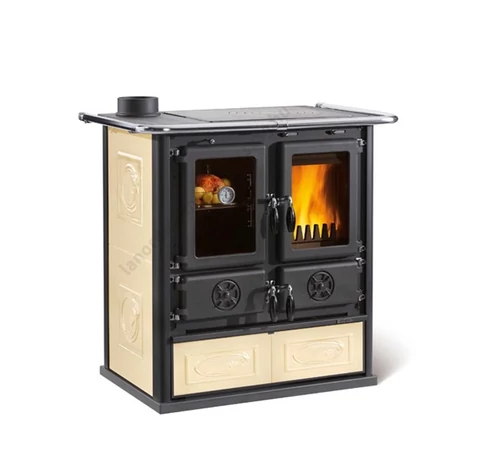 LaNordica Rosetta Sinistra 5.0 fatüzelésű sparhert (krém) - 7,9 kW 