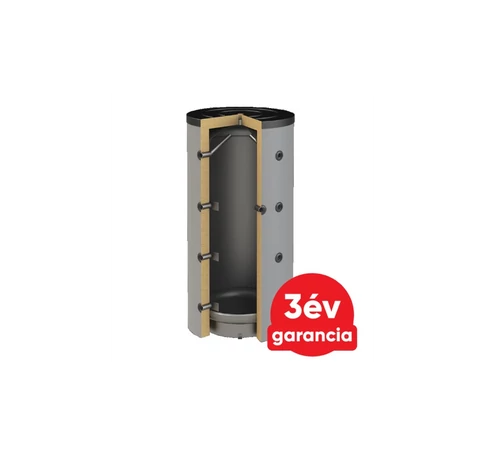 Sunsystem PS 500 fűtési puffer tartály 100°-os csonkozással (kemény PU szigetelés) 