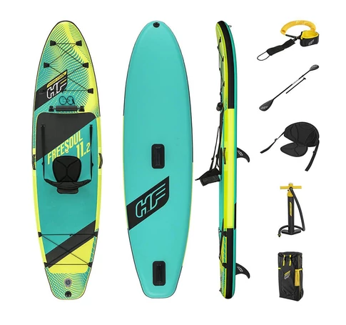 HYDRO-FORCE FREESOUL TECH 2, kajakká alakítható túra SUP deszka szett 340 x 89 x15 cm (2023)