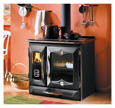 LaNordica Suprema 4.0 fatüzelésű sparhert (fekete) - 9 kW