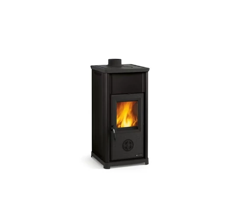 LaNordica Tea 5.0 acél fatüzelésű kályha (fekete) - 6,6 kW 