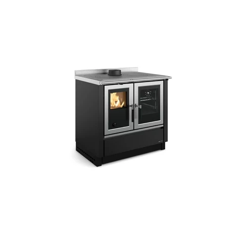 LaNordica Venezia fatüzelésű sparhert (fekete) - 8,3 kW 