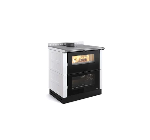 LaNordica Verona XXL majolica fatüzelésű sparhert (fehér) - 7 kW 