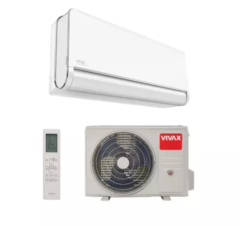 VIVAX ACP-12CH35AEHI+ 3,5 kW R32 (csepptálca fűtés) mono oldalfali klíma szett